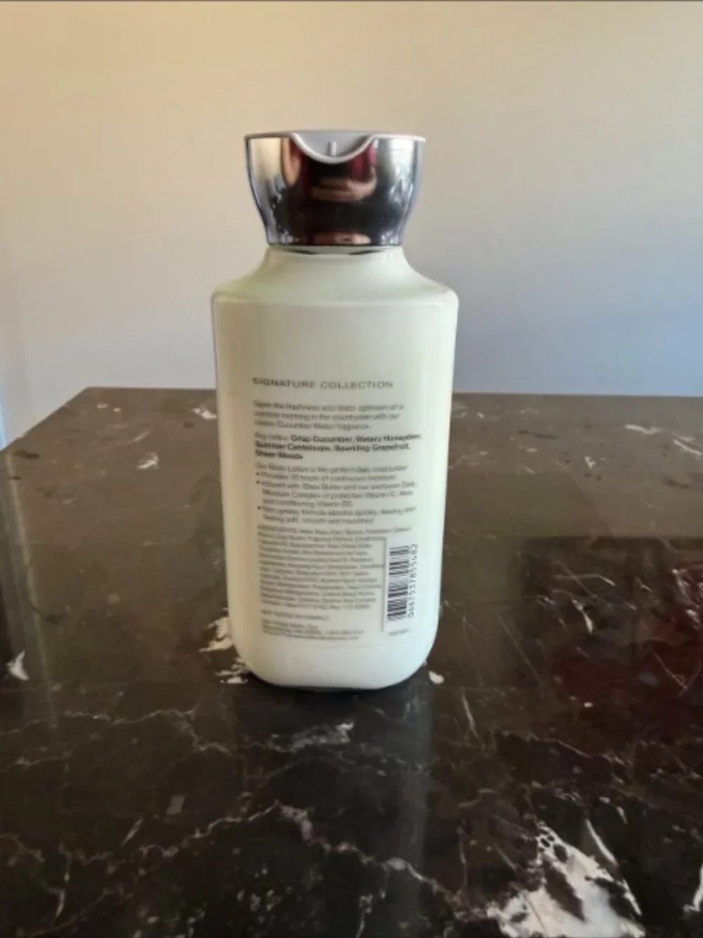 Bath and body works cucumber melon lotion
